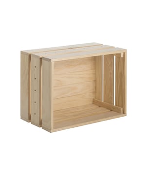
Ontdek onze stapelbare massief grenen modulaire kist - L51,2 x H28 cm, ideaal om opbergruimte toe te voegen aan elke kamer naar keuze. U kunt er tal van objecten en andere spullen in opbergen. De kist is gemaakt van massief grenen en kan indien gewenst worden geverfd of gelakt. Het grote formaat biedt veel opslagcapaciteit. Productkenmerken: "Hout afkomstig uit duurzaam beheerde bossen" - PEFC-label. Massief grenen. Klaar om te verven of te lakken. XL-formaat. Zelf te monteren. Stapelbaar. Productafmetingen: Lengte 51,2 cm x breedte 38,4 cm x hoogte 28 cm - Nettogewicht: 4,18 kg. Verpakkingsafmetingen: Verpakking nr. 1: Hoogte 7,5 cm x breedte 56 cm x diepte 35,5 cm - Brutogewicht: 4,2 kg. Merk: CaliCosy Kleur: Wooden Effect
