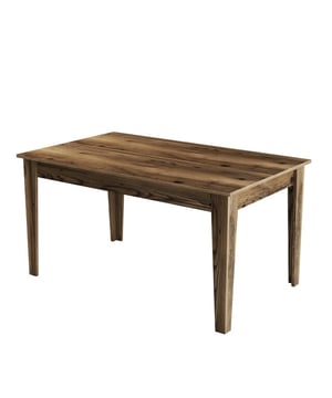 
Productkenmerken : Eettafel.Notenhoutdecor.Tafelblad en poten van met melamine beklede spaanplaten.Dikte: 18 mm.Zeer praktisch: 3 opbergvakken onder één zijde van het tafelblad.Afmetingen van de opbergvakken: L42,9 cm x B36,8 cm x H9 cm.Productafmetingen : Lengte 145 cm x Diepte 88 cm x Hoogte 75 cm - Nettogewicht: 28,83 kg.Pakketafmetingen : Pakket nr. 1: Lengte 152 cm x Diepte 49 cm x Hoogte 11 cm - Brutogewicht: 31 kg. Merk: CaliCosy Kleur: Wooden Effect