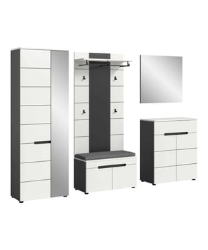
Garderobecombinatie inkl. Sitzkissen uit de categorie Garderobe is ontworpen voor dagelijks gebruik en een tijdloze uitstraling. Het product duurzame duurzame materialen met een nette afwerking, zodat het zowel functioneel als mooi blijft in elk interieur. Het model Canu biedt een praktische indeling en gemakkelijk verleden bij verschillende woonstijlen. Ideaal voor wie comfort, kwaliteit en eenvoud wil zonder poespas. Eenvoudig te onderhouden en geschikt voor dagelijks gebruik in huishoudelijke of professionele ruimtes. Kleur: wit Afmeting: 37x255x190 cm