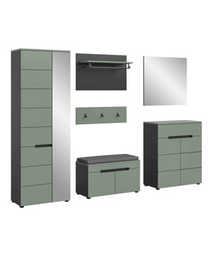 
Garderobecombinatie incl. Sitzkissen uit de categorie Garderobe is ontworpen voor dagelijks gebruik en een tijdloze uitstraling. Het product duurzame duurzame materialen met een nette afwerking, zodat het zowel functioneel als mooi blijft in elk interieur. Het model Canu biedt een praktische indeling en gemakkelijk verleden bij verschillende woonstijlen. Ideaal voor wie comfort, kwaliteit en eenvoud wil zonder poespas. Eenvoudig te onderhouden en geschikt voor dagelijks gebruik in huishoudelijke of professionele ruimtes. Kleur: grey, green Afmeting: 37x255x190 cm