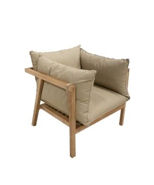 
Bali Fauteuil - Afmeting: 0x0 - Kleur: bruin - Materiaal: hout