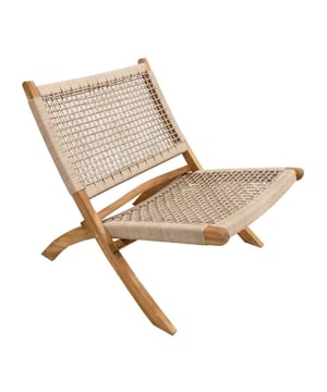 
Lombok Loungestoel Zand model 2 - Afmeting: 0x0 - Kleur: bruin - Materiaal: hout