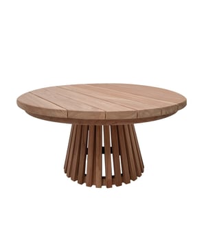 
Livingfurn heeft een uitgebreid assortiment aan kasten, (tuin)tafels, zitmeubelen en accessoires. De designs zijn stijlvol en tijdloos. De collectie is uitgerust in een moderne sfeer. Je kunt de artikelen van Livingfurn gebruiken als een echte statement piece in je woning. Het assortiment is heel veelzijdig. - Afmeting: 80x80x38 - Kleur: Bruin - Materiaal: Hout