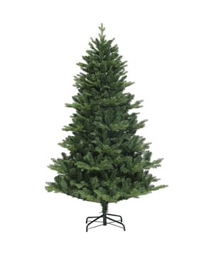 
Vier Kerstmis met de levensechte kerstboom van HOMCOM die het hele jaar door groen blijft, zonder water of mest. Dankzij het praktische ontwerp is het opzetten van de kerstboom kinderspel, zodat u meer tijd kunt doorbrengen met uw dierbaren. Veiligheid is de hoogste prioriteit: de vlamvertragende takken en de stabiele stalen basis van de kerstboom zorgen voor een zorgeloos feest. Breng feestelijke schittering in uw huis!Kenmerken:· De takken van de kerstboom zijn integraal gevormd voor een realistische uitstraling en imiteren de esthetiek van echte bomen· Snelle opbouw dankzij het eenvoudige, scharnierende sectieontwerp· Robuuste stalen takken van de kerstboom verhogen de veiligheid· Vlamvertragende takken van de kerstboom verhogen de veiligheid in huis· Hoogwaardig materiaal garandeert jarenlang gebruik· Metalen basis biedt betrouwbare ondersteuning en stabiliteitTechnische specificaties:· Kleur: Groen· Materiaal: Kunststof, Staal· Totale afmetingen: Ø105 x 180H cm· Boomhoogte: 180 cm· Aantal tips: 818· Opmerking:1, Alleen geschikt voor binnenshuis, niet voor buitenshuis2, Om een volledig uiterlijk te bereiken, spreid alstublieft alle takken afzonderlijk uit om de optimale volheid te verkrijgen. Het wordt aanbevolen om 30-45 minuten voor de opbouw te plannen - Afmeting: 180 cm - Kleur: Groen - Materiaal: plastic