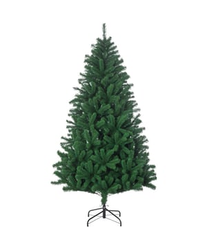
Met deze prachtige kerstboom van Homcom kom je gegarandeerd in de stemming van de feestdagen. De realistische spar met een hoogte van 1,8 m en 1000 mooie PVC-takken is een geweldig alternatief voor traditionele dennenbomen, omdat deze uitvallen en tegen hoge kosten moeten worden afgevoerd. Je kunt hem net zo gemakkelijk in elkaar zetten als uit elkaar halen; opbergen voor het volgende jaar neemt niet veel ruimte in beslag. De kerstboom wordt zonder versiering geleverd, maar wel inclusief een metalen standaard, waardoor de kerstboom stabiel staat.Door het paraplu stysteem is het opzetten van de kerstboom erg makkelijk. De kerstboom zelf bestaat uit 3 losse delen, die je snel in elkaar steekt om vervolgens de takken te ontvouwen.Kenmerken:· 1,8 m hoge kunstkerstboom die er als een spar uitziet· Luxueuze uitstraling dankzij 1492 realistische PVC-takken· Degelijk en duurzaam materiaal· Stevige metalen voet, zodat hij veilig staat· Kan uit elkaar worden gehaald, ruimtebesparend opbergenTechnische specificaties:· Materiaal: PVC, metaal, PE· Kleur: groen· Totale afmetingen: ∅120x 180 h cm· Aantal takken: 1000· Gewicht: 6 kg· Opmerking: boomversiering niet inbegrepen, metalen standaard is wel meegeleverd - Afmeting: 180 cm - Kleur: Groen - Materiaal: Kunststof
