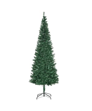 
De adventstijd staat binnenkort weer voor de deur. Begin deze ingetogen tijd van het jaar op feestelijke wijze en laat je betoveren door onze 210 cm hoge kunstkerstboom. Jouw boom overtuigt door zijn weelderige, dicht op elkaar staande groene takken. In totaal 631 takpunten zorgen ervoor, dat de boom er heel natuurlijk uitziet; je kunt ze prachtig versieren met kerstballen, lametta en een bijpassende lichtjesketting. Daarnaast heeft jouw kerstboom alle voordelen van een kunstkerstboom. Geen vervelende last-minute aankopen, geen uitvallende naalden, de boom droogt niet uit en vertoont geen ongewenste takkengroei. Jouw kunstkerstboom zal jaar na jaar zijn vorm behouden.Omschrijving:· Duurzaam, vlamvertragende PVC-naalden· 631 takpunten bieden veel ruimte voor decoratieve ornamenten· Staat stabiel dankzij een standaard met brede voet· Herbruikbaar, naalden vallen niet uit, ideaal om meerdere keren tijdens Kerst te gebruiken· Snel op te zettenTechnische specificaties:· Materiaal: PVC, metaal· Kleur: groen· Totale afmetingen: Ø 81 x 210 h cm· Aantal takpunten: 631· Afmetingen takken: 19 l x 7 b cm· Nettogewicht: 3,9 kg - Afmeting: - Kleur: Groen - Materiaal: Kunststof