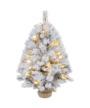 
Verlicht uw feestdagen met de HOMCOM LED-kerstboom! Met warmwitte LED-verlichting en 14 decoratieve dennenappels zorgt deze kerstboom voor een gezellige sfeer in uw huis. De vlamvertragende naalden van de kerstboom zorgen voor veiligheid, terwijl de betonnen voet stabiliteit biedt. Geniet van de schoonheid van een echte kerstboom zonder de moeite – de perfecte middelpunt voor uw feestelijke decoratie.Kenmerken:Betoverende verlichting: geniet van de feestelijke sfeer met 50 warmwitte ledlampjes die deze kleine kerstboom omtoveren tot een wintersprookje. Met kunstmatige sneeuw en dennenappels lijkt hij net echt.Snelle montage: uw kerstboom staat in slechts 5 minuten! Dankzij de constructie uit één stuk en de stevige voet is de montage snel en eenvoudig.Veilig en geruststellend: Vier zorgeloos! De brandvertragende takken van deze besneeuwde kerstboom bieden u extra veiligheid terwijl u geniet van de gezellige warmte van de open haard.Stabiele basis: De stevige cementen voet van de kerstboom, omwikkeld met stof en een metalen frame, zorgt voor stabiliteit en duurzaamheid. Zo blijft uw boom het hele seizoen stevig staan.Omschrijving:· Warmwitte LED-verlichting verlicht feestelijke avonden· Besneeuwde takken van de kerstboom met 6-uurs timer voor laag energieverbruik· Gedecoreerd met dennenappels voor een fris bosgevoel· Vlamvertragende takken van de kerstboom vergroten de veiligheid· Stabiele betonnen voet van de kerstboom zorgt voor een solide stand· Flexibele plaatsing dankzij batterijgevoede en draadloze ontwerp· Eendelige constructie voor eenvoudige montageTechnische specificaties:· Kleur: Groen/Wit· Lichtkleur: Warmwit· Materiaal: Kunststof, cement, metaal· Totale afmetingen: Ø47 x 90H cm· Boomhoogte: 90 cm· Aantal toppen: 133· Aantal LEDs: 50· Kabellengte: 0,3 m· Opmerking: 1, Alleen voor binnengebruik, niet voor buitengebruik2, Om een volle uitstraling te krijgen, spreid alstublieft alle takken individueel uit om de best mogelijke look van de boom te bereiken. Het wordt aanbevolen om 5 minuten voor het vormen van de boom in te plannen - Afmeting: 92 cm - Kleur: Groen - Materiaal: Kunststof