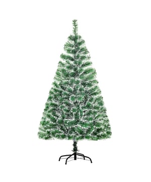
Met deze winterse kerstboom van Homcom kom je gegarandeerd in de feeststemming. De realistische spar met een hoogte van 1,5 m en 416 PET-takken met een witte punt is een geweldig alternatief voor conventionele sparren, die beginnen te naalden en tegen hoge kosten moeten worden weggegooid. Je kunt hem net zo gemakkelijk in elkaar zetten als uit elkaar halen; opbergen voor het volgende jaar neemt niet veel ruimte in beslag. Door de witte punten lijkt het net alsof er lichte sneeuw op de takken zit, zonder de bekende poeder die van de takken valt bij besneeuwde kunstkerstbomen.Kenmerken:· 1,5 m hoog, weelderige takken· Witte naaldpunten voor een winterse uitstraling· Gemaakt van duurzaam PET-materiaal, zodat je jarenlang kerststemming hebt· Stevige metalen voet, zodat hij veilig staat· Eenvoudige montage, ruimtebesparend opbergen· Doorsnede: ∅75 cmTechnische specificaties:· Materiaal: PET, metaal· Kleur: groen· Totale afmetingen: ∅75 x 150 h cm· Diameter van de voet: ∅35 cm. Aantal takken: 416· Gewicht: 2,3 kg - Afmeting: 150 cm - Kleur: Groen - Materiaal: Kunststof