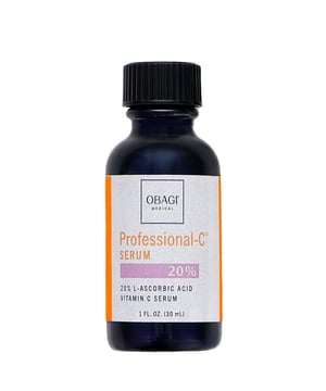 Obagi Professional-C Serum 20% combines L-Ascorbic Acid and Sodium Hyaluronate in a fast-absorbing formula to brighten and even skin tone. It helps reduce the appearance of dark spots, supports antioxidant defences and helps improve the appearance of fine lines and wrinkles while delivering lightweight hydration. Ideal for normal to oily skin, it leaves skin with a hydrated, more youthful-looking glow.

How to use: In the morning after cleansing and toning, apply 5-7 drops to the face. Follow with your moisturiser and SPF. Use within 3-6 months of first opening.