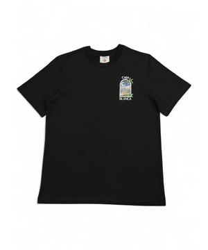 The LA Nights t-shirt is a short-sleeve printed design crafted from organic cotton fabric and features signature artwork representing a window into an LA nighttime landscape. Completed with a classic crew neck.

• Printed cotton fabric

• 100% organic cotton

• Colour: black

• Delicate machine wash

• Made in Portugal

• Please note our t-shirt sizing has been updated from SS25, we advise choosing your usual size. Previous clients seeking the same fit should size down.