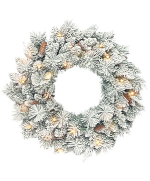 
Verlicht uw kerstdecoratie met de HOMCOM kerstkrans voor aan de deur, die 35 warmwitte LED's en een automatische timer heeft. Voorzien van met sneeuw bedekte takken en aantrekkelijke dennenappels, geeft deze decoratieve dennenkrans elke ruimte een gezellige wintersfeer. Dankzij batterijvoeding is de kunstkerstkrans overal gemakkelijk te plaatsen en zorgt hij voor een vrolijk verlichte feestperiode.Omschrijving:· Met warmwitte LED's en timer voor een gezellige gloed en energiebesparing· Met met sneeuw bedekte takken en dennenappels voor een natuurlijke, winterse uitstraling· Geschikt om de krans te decoreren aan deuren, ramen en muren· Vlamvertragende takken van de decoratieve dennenkrans voor extra veiligheid: niet ontvlambaar· Batterijgevoed ontwerp maakt een snoerloze plaatsing overal in uw huis mogelijk· Creëert een uitnodigende sfeer en verhoogt direct de charme van uw woning· Geen montage vereistTechnische specificaties:· Kleur: Groen+Wit· Lichtkleur: Warmwit· Materiaal: Kunststof, Metaal· Totale afmetingen: Ø60 x 8H cm· Frame diameter: Ø35 cm· Aantal takjes: 98· Aantal LED-lampen: 35· Aantal decoraties: 6 (dennenappels)· Batterij: 3 x AA-batterijen (niet meegeleverd)· OPMERKING: Alleen voor binnengebruik, niet voor buiten - Afmeting: - Kleur: Wit - Materiaal: Metaal