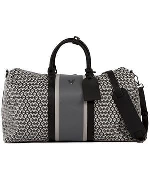 Bolso de fin de semana Valentino Axie multicolor para hombre, fabricado en sintético. Incluye etiqueta identificativa, correa de hombro ajustable, cierre de cremallera y medidas: 30 cm de alto x 22 cm de fondo x 50 cm de ancho.