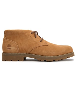 Herren Tan Timberland Britton Square Stiefel, gefertigt aus Wildleder und mit einer Gummisohle. Merkmale: leichtgewichtig, gepolsterter Kragen, genoppte Sohle und gepolsterte Innensohle.