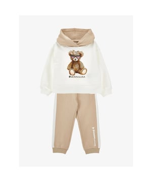 
De perfecte set met de schattige teddybeer is ideaal voor vrije tijd. Gemakkelijk te dragen dankzij het capuchon- en joggingbroekontwerp en biedt optimaal comfort voor dagelijks spelen. Perfect voor een dagje in het park of een middagje thuis.
