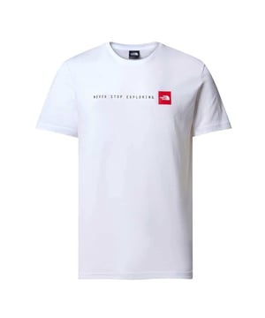 Crafted from soft 100% cotton, this classic crewneck tee delivers everyday comfort with outdoor-inspired style. Featuring short sleeves, a ribbed neckline, and the iconic “Never Stop Exploring” graphic, it’s perfect for layering or wearing on its own.