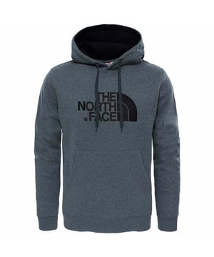 The North Face Men’s Drew Peak Fleece Hoodie combines comfort and style with a softly textured fleece interior for warmth and coziness. It features a large embroidered logo across the chest, a drawstring hood, and a front kangaroo pocket for practicality. Finished with elasticated cuffs and hem for a snug fit, this hoodie is made from comfortable, durable material and is machine washable for easy care.