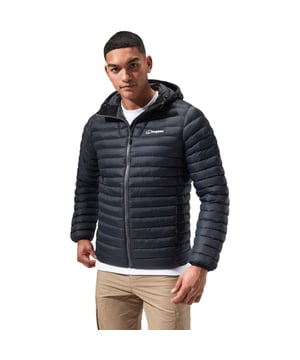 The Berghaus Vaskye Jacket is built with Pertex Quantum fabric and Hydroloft Polyball insulation in a lightweight, micro-baffled design for exceptional warmth and breathability. The wind-resistant Pertex Quantum outer keeps your body heat locked in while remaining comfortable and easy to pack away. Perfect for outdoor adventures, this jacket is ready to keep you warm as you head out to your favorite winter destinations.