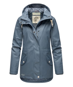 El abrigo impermeable Oceans Heart de Navahoo ofrece estilo y comodidad. Con costuras selladas, es totalmente resistente al viento y al agua. El forro de peluche en la parte superior y la tela sedosa en la inferior brindan confort. Su cuello alto, la capucha amplia con cordón y los bolsillos prácticos aportan funcionalidad. Con corte entallado, cremallera bidireccional y longitud perfecta, es ideal para los días de lluvia.
Material: Tejido exterior 70% poliéster, 30% poliuretano; forro & relleno 100% poliéster
