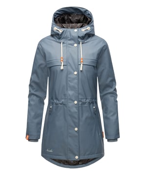 La chaqueta impermeable Rainy Forest de Navahoo combina comodidad y protección. Con costuras selladas, tejido exterior impermeable y cortaviento y forro de peluche en la parte superior, ofrece gran confort. Su corte entallado, la espalda más larga y el cordón interior ajustable garantizan una forma favorecedora. Con bolsillos impermeables, capucha grande y detalles cuidados, es ideal para actividades al aire libre. Disponible en 8 colores modernos y tallas hasta 3XL.
Material: Tejido exterior 70% poliéster, 30% poliuretano; forro & relleno 100% poliéster