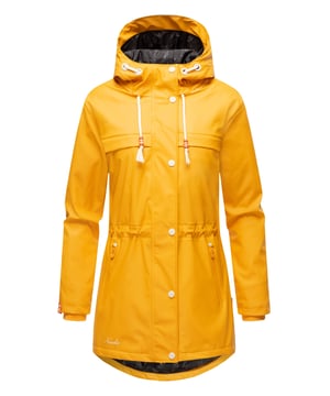 La chaqueta impermeable Rainy Forest de Navahoo combina comodidad y protección. Con costuras selladas, tejido exterior impermeable y cortaviento y forro de peluche en la parte superior, ofrece gran confort. Su corte entallado, la espalda más larga y el cordón interior ajustable garantizan una forma favorecedora. Con bolsillos impermeables, capucha grande y detalles cuidados, es ideal para actividades al aire libre. Disponible en 8 colores modernos y tallas hasta 3XL.
Material: Tejido exterior 70% poliéster, 30% poliuretano; forro & relleno 100% poliéster