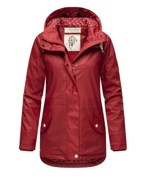 El abrigo impermeable Oceans Heart de Navahoo ofrece estilo y comodidad. Con costuras selladas, es totalmente resistente al viento y al agua. El forro de peluche en la parte superior y la tela sedosa en la inferior brindan confort. Su cuello alto, la capucha amplia con cordón y los bolsillos prácticos aportan funcionalidad. Con corte entallado, cremallera bidireccional y longitud perfecta, es ideal para los días de lluvia.
Material: Tejido exterior 70% poliéster, 30% poliuretano; forro & relleno 100% poliéster