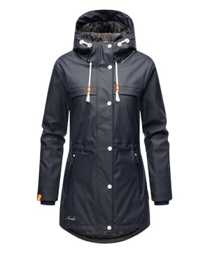 La chaqueta impermeable Rainy Forest de Navahoo combina comodidad y protección. Con costuras selladas, tejido exterior impermeable y cortaviento y forro de peluche en la parte superior, ofrece gran confort. Su corte entallado, la espalda más larga y el cordón interior ajustable garantizan una forma favorecedora. Con bolsillos impermeables, capucha grande y detalles cuidados, es ideal para actividades al aire libre. Disponible en 8 colores modernos y tallas hasta 3XL.
Material: Tejido exterior 70% poliéster, 30% poliuretano; forro & relleno 100% poliéster