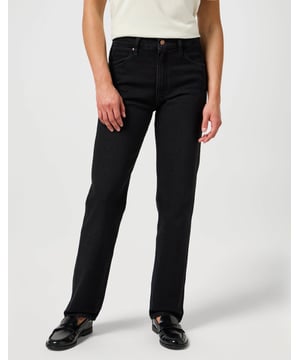 Wrangler - SUNSET BLACK - 99% KATOEN 1% ELASTAAN