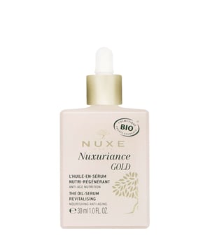Certified organic oil-serum enriched with Rice Oil Extract to strengthen and nourish dry skin. Nuxe Nuxuriance Gold The Recovery Oil-Serum helps restore suppleness, softness and radiance with a nourishing anti-ageing action. Vegan-friendly. To use: warm a small amount between your fingers and apply to face, neck and décolleté, working from the centre outwards. Allow 30 seconds to absorb before applying your cream. Use morning and evening.