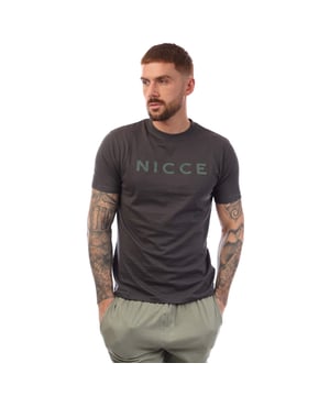 Mens NICCE Aderyn T-Shirt & Pant Set in khaki.T-Shirt:- Ribbed crewneck.- Short sleeves.- Printed logo.- Regular fit.- 100% Cotton.Pants:- Flat branded elasticated waistband.- Side pockets.- Straight hem.- 100% Cotton.- Ref: NC2P132568A