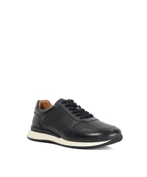 Upgrade your off-duty style with Tayo, a contemporary runner-inspired trainer crafted from premium leather. Designed with contrasting tactile panels for added depth and interest, this hybrid style is finished with tonal front laces and our signature blue sole insert. Available in versatile colour combinations, Tayo is the perfect blend of comfort, craftsmanship, and modern edge, made to elevate your everyday looks.