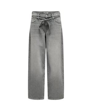 Jean Délavé Moyen ONLY Onlcamille Life Ex Hw Wide DNM Noos Jeans, Denim Bleu Médium Denim Délavé