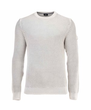 Bequemer JOOP! JEANS Herren Strickpullover "Haro" mit Rundhalsausschnitt. Angenehmes Tragegefühl dank hochwertiger Baumwolle.