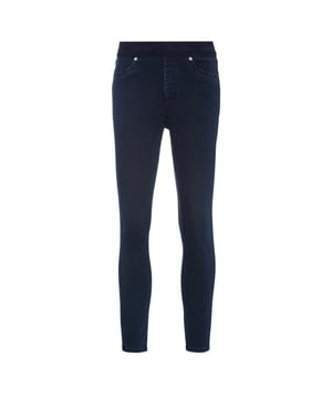 jeggings - skinny fit - elastische tailleband - tailleband met logo in zwart