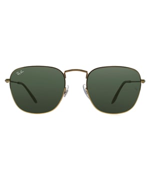 Ray-Ban Zonnebril Frank Legend RB3857 919631 Goud Groen G-15 zijn een coole retro-stijl die is teruggebracht uit de jaren 90 met deze draai op de klassieke ronde zonnebril. Slank metalen frame gekoppeld aan Acetate Temple Tips voor een eigentijdse afwerking