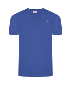 Featuring a small-scale shield graphic embroidered at the chest, this T-shirt is crafted from cotton with a fine rib at the neckline for ultimate comfort.