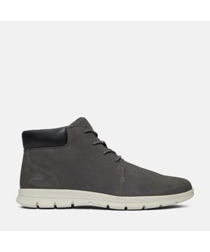 Mens Timberland Graydon Basic Lace-Up Boots in grey.- Upper made with Premium Timberland® Leather.- Lace up fastening.- Padded collar.- SensorFlex™ Comfort System.- OrthoLite® footbed.- ReBOTL™ fabric lining containing 50% recycled PET plastic.- Rubber sole.- Ref: A41320331