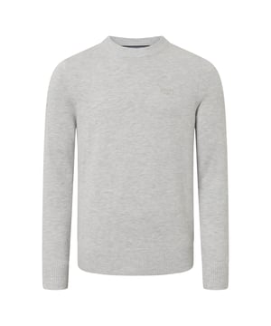 Bequemer JOOP! JEANS Herren Strickpullover "Laurelo" mit Rundhalsausschnitt. Angenehmes Tragegefühl dank hochwertiger Wolle.