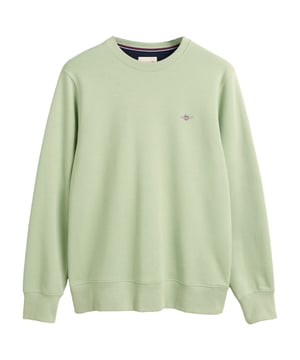 Klassischer Rundhals-Sweater von der Marke GANT. Weiche Loopback-Qualität aus angenehm weicher Baumwoll-Mischung - ein Allrounder für jede Jahreszeit.