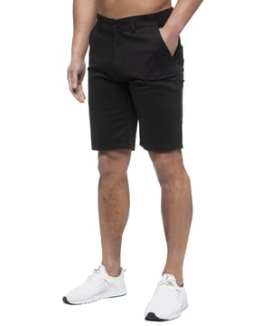 Enzo Mens Designer Regular fit Chino Shorts. Features 2 front pockets, 2 back pockets and Zip Fly Fastening. Perfect for summer.