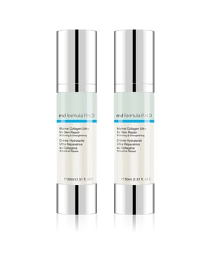 This anti-ageing duo pack harnesses the power of marine collagen to support skin repair and rejuvenation. Infused with glycerin and coconut oil, it provides deep hydration, leaving the skin plump and radiant. The inclusion of sunflower seed oil and collagen amino acids nourishes and strengthens the skin barrier, while the delicate extracts of Tiare flower and lupin seed offer soothing and antioxidant benefits. With a blend of natural ingredients and a luxurious fragrance, this skincare solution promotes a youthful appearance and enhances overall skin health.