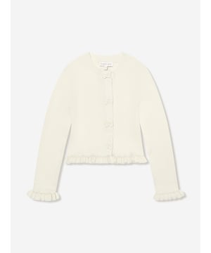 Introducing the luxurious Girls Tyler Ribbed Cardigan in Ivory by Angels Face, an essential for any girl's wardrobe for AW2024. Here‚  why it‚  a must-have: Exquisite Craftsmanship: Meticulously knit with attention to detail, ensuring a premium quality finish. Versatile Ivory Tone: A timeless, elegant colour that enhances any outfit. Superior Comfort: Crafted from soft, high-grade materials for all-day cosiness. Elegant Ribbed Design: Adds a touch of sophistication, perfect for any occasion.revitalise your girl's fashion collection with the chic Tyler Cardigan. Order now and embrace elegance!