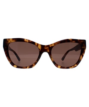 Die Emporio Armani Cat Eye Sonnenbrille für Damen in glänzendem braunem Havanna EA4176 ist ein stilvolles und anspruchsvolles Accessoire, das jedes Outfit aufwertet. Diese Sonnenbrille verfügt über ein zeitloses Katzenaugen-Design mit einer eleganten und polierten Oberfläche, die sie perfekt für jeden Anlass macht. Das Logo von Emporio Armani ist an den Bügeln angebracht und sorgt für Authentizität der Marke.