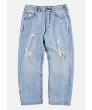 Our new season jean is the perfect fit. sitting slightly high on the waist with a wide leg and distressed finish. Super comfortable and super stylish.