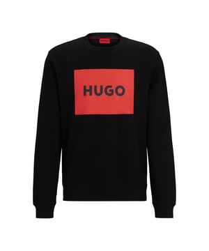 A versatile sweatshirt by HUGO Menswear. Printed with a statement HUGO logo in signature red, this crew-neck sweatshirt is cut to a straight fit in French terry made from pure cotton.
Regular fitCrew neckLong sleevesRibbed cuffs
100% Cotton, Waistband: 96% Cotton, 4% Elastane
50467944