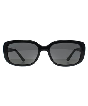 Ray-Ban Rectangle Womens Polished Black Dark Grey RB4421D Bio Based Sunglasses offer a bold square design crafted from lightweight, bio-based materials for a more sustainable choice. With a low-bridge fit and sleek, sculpted lines, they combine modern edge with all-day comfort. A contemporary frame that delivers classic Ray-Ban style with an eco-conscious twist.