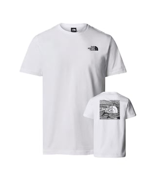 Regular fit: This garment is true to size for an easy, comfortable fit.
Introduced in 2015 to celebrate the re-launch of our iconic Mountain Jacket, the Redbox Celebration T-Shirt has been so popular since then that it's become a permanent part of The North Face® collection. That's not surprising, really; being made from medium-weight 100% cotton, it's the definition of easy-going comfort.
Fabric :
100% Cotton
FEATURES
Water-based central graphic on the back
Ribbed collar
TNF logo on the chest