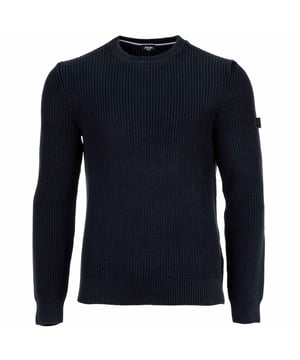 Bequemer JOOP! JEANS Herren Strickpullover "Haro" mit Rundhalsausschnitt. Angenehmes Tragegefühl dank hochwertiger Baumwolle.