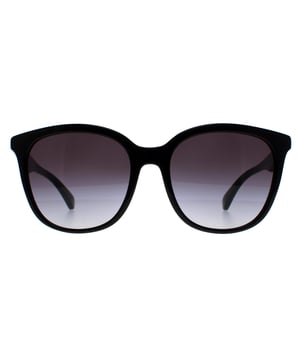 Emporio Armani Quadrat Damen Sonnenbrille EA4157 in Schwarz-Grau mit Verlauf ist ein stilvolles und raffiniertes Accessoire, das jeden Look aufwertet. Diese Sonnenbrille verfügt über ein zeitloses quadratisches Rahmendesign mit einer eleganten und polierten Oberfläche, die sie perfekt für jeden Anlass macht. Das Logo von Emporio Armani ist an den Bügeln angebracht, um die Markenauthentizität zu gewährleisten.