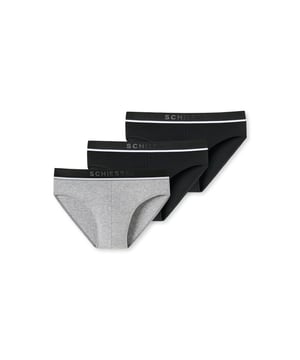 SCHIESSER Serie "95/5".
Webgummibund mit weißem Ansatz.
Angenehm weich und formstabil.
Elastische Single-Jersey-Qualität.