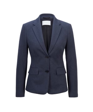 Womens BOSS Jaletia 3 Blazer- Super comfortable business travel jacket- Stretch blend fabric- Two button fastening- Ref: 50438305-963
